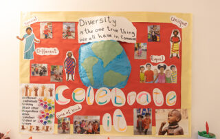 celebrate diversity display
