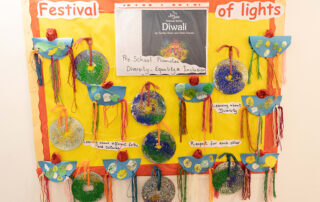 festival of lights display